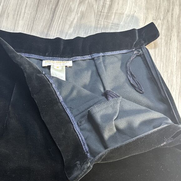 Vintage Brooks Brothers Velvet Equestrian Pants With Stirrups Size 4 - Picture 4 of 10